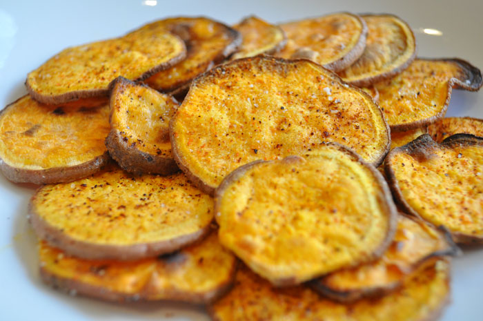 Baked Sweet Potato Chips