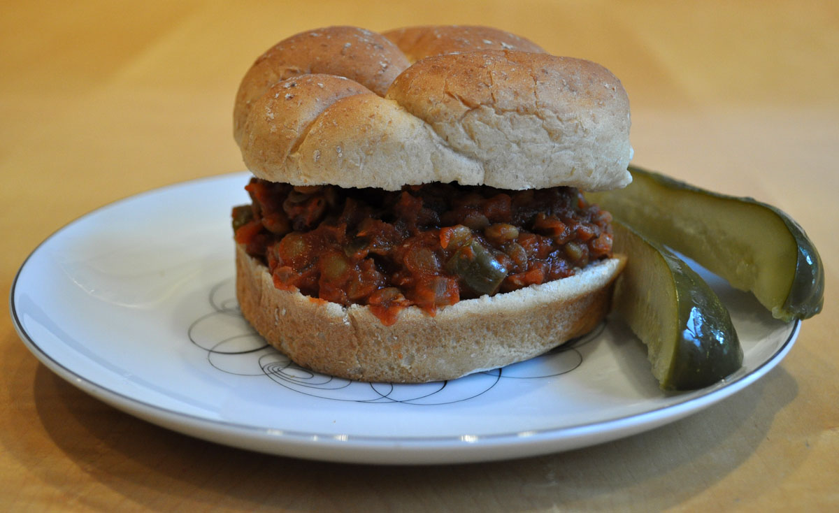 Snobby Joes (on Whole Grain Hamburger Buns)