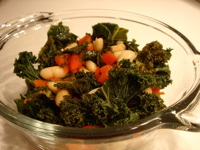 White Beans With Chard And Tomatoes